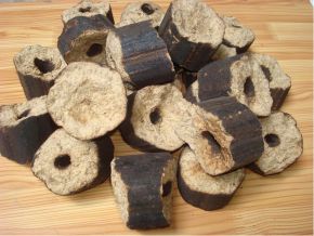 Củi trấu dạng khoanh to